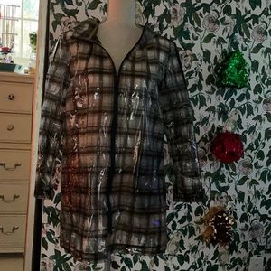 Zara Basics Clear Raincoat